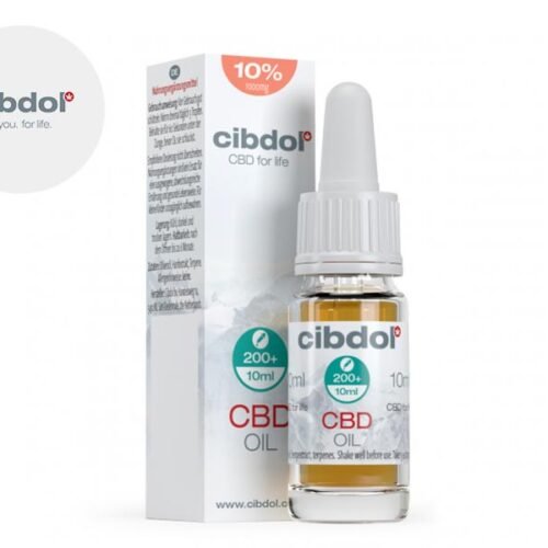 Huile CBD 10% Bio (10ml) - Cibdol