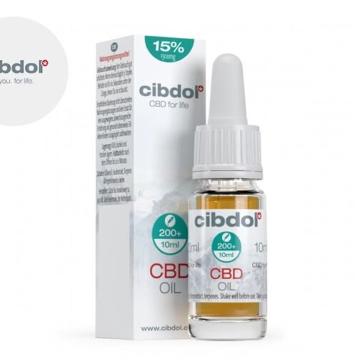 Huile CBD 15% Bio (10ml) - Cibdol