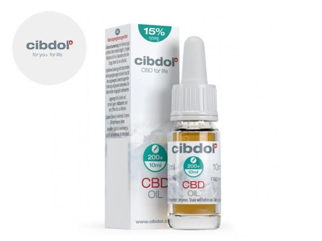 Huile CBD 15% Bio (10ml) - Cibdol