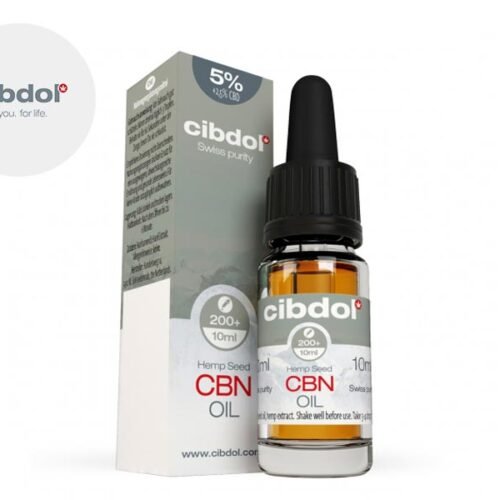 Huile CBD 5% Bio (10ml) - Cibdol