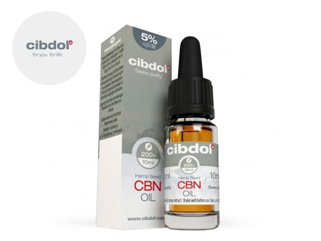 Huile CBD 5% Bio (10ml) - Cibdol