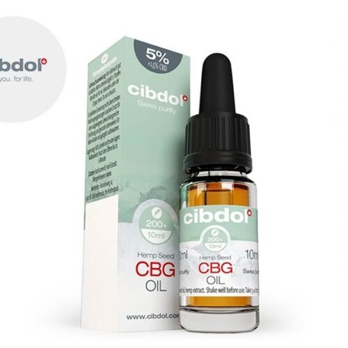 Huile CBG 5% bio (10ml) - Cibdol