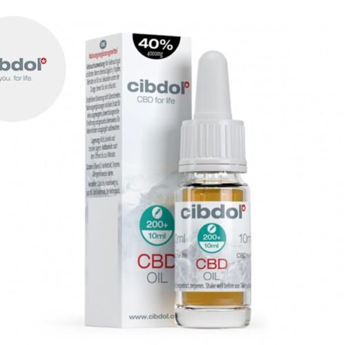 Huile CBD 40% Bio (10ml) - Cibdol
