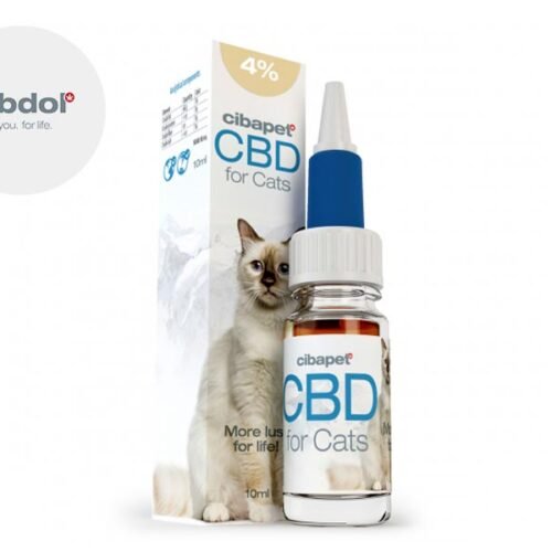Huile CBD Chat 4% Cibdol