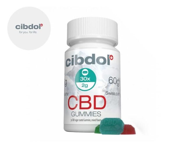 Bonbon gélifié CBD 25% - Cibdol