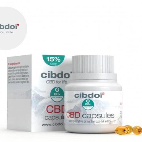 Gélules CBD 1500mg - Cibdol