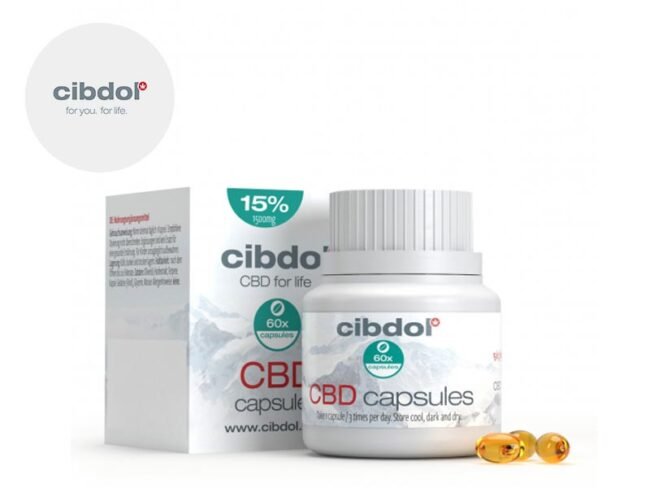 Gélules CBD 1500mg - Cibdol