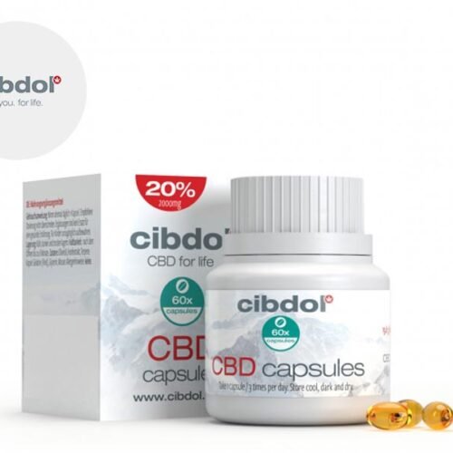 Gélules CBD 2000mg - Cibdol
