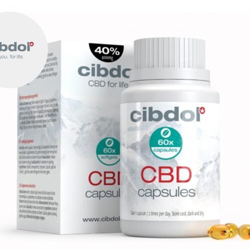Gélules CBD 4000mg - Cibdol