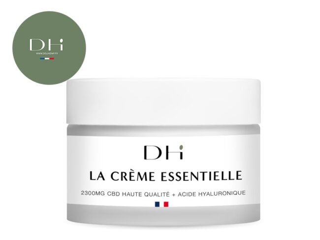 Crème essentielle CBD Deli Hemp