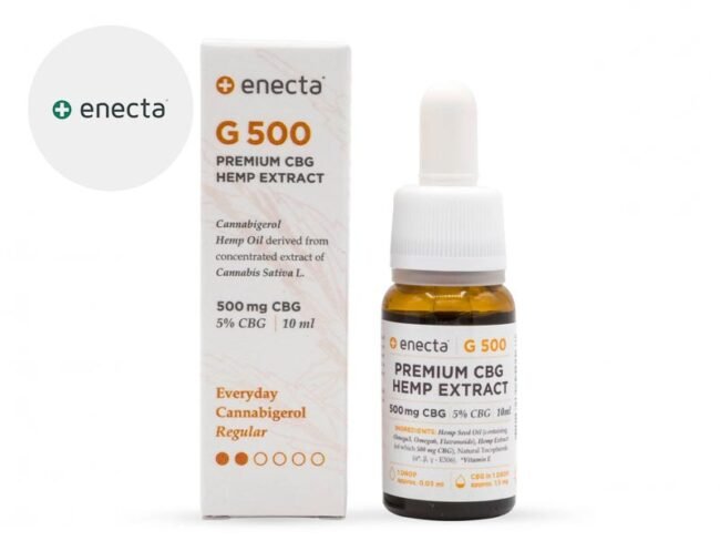 Huile CBG 5% bio (10ml) - Enecta