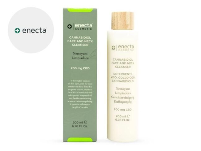 Nettoyant CBD Visage et Cou Enecta