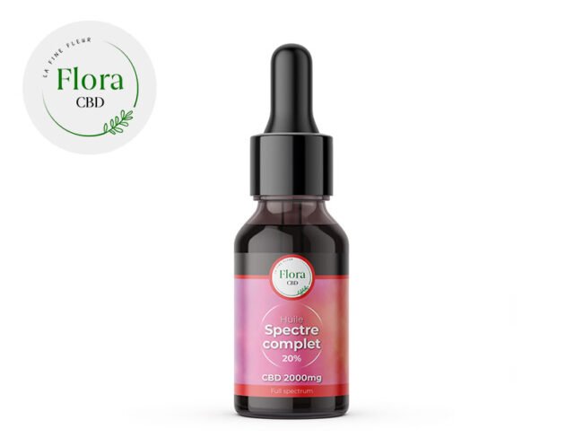 Huile CBD 20% Bio (10ml) - Flora CBD