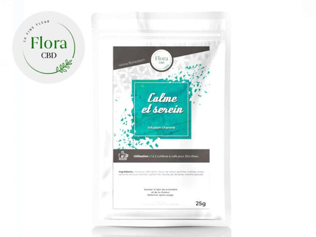 Infusion CBD Calme et Serein - Flora CBD