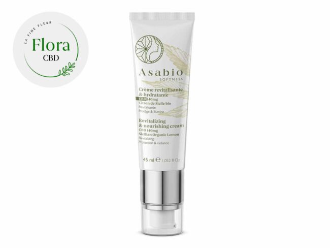 Crème CBD revitalisante Asabio