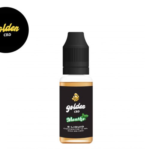 E liquide Menthe CBD (200mg) - Golden CBD