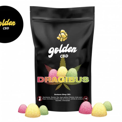 Bonbon gélifié Fruité CBD 20% - Golden CBD