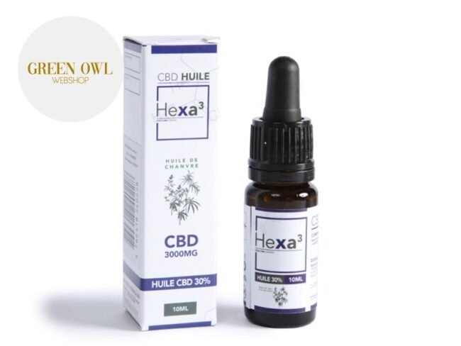 Huile CBD 30% (10ml) - Hexacube