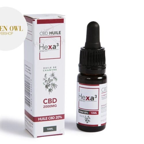 Huile CBD 20% Bio (10ml) - Hexacube