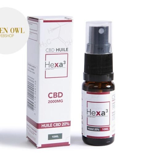 Huile CBD 20% Bio (10ml) - Hexacube