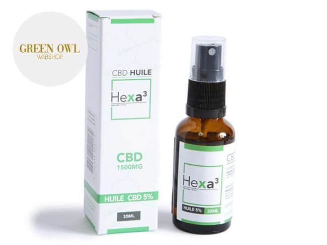 Huile CBD 5% Bio (30ml) - Hexacube