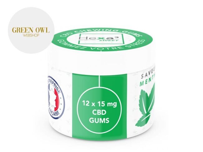 Chewing-gum CBD 15% - Hexa