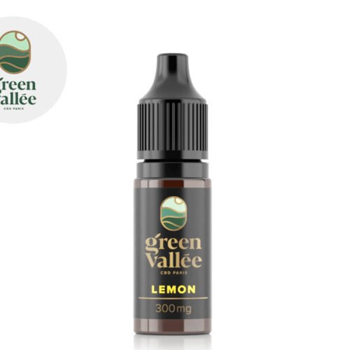 E liquide Lemon CBD (300mg) - Green Vallée