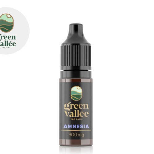 E liquide Amnesia CBD (300mg) - Green Vallée