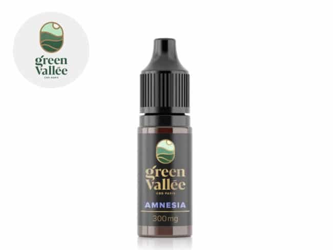 E liquide Amnesia CBD (300mg) - Green Vallée