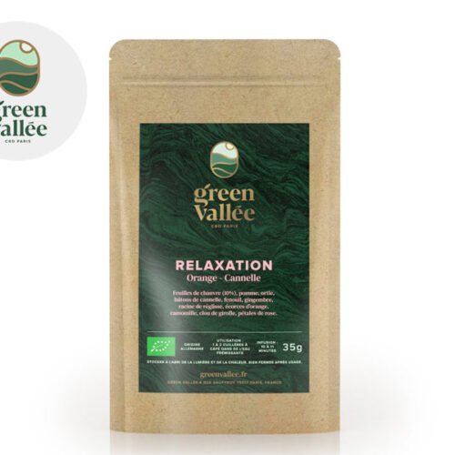Infusion CBD Relaxation - Green Vallée