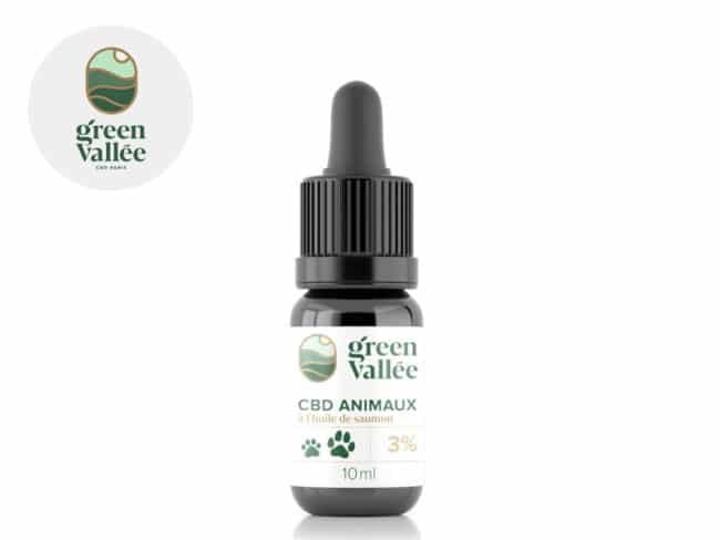 Huile CBD Animal 3% Green Vallée