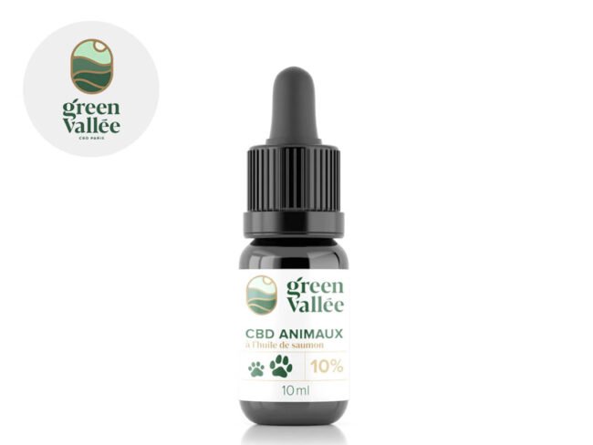 Huile CBD Animal 10% Green Vallée