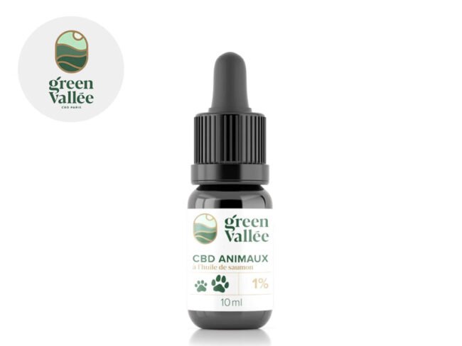 Huile CBD Animal 1% Green Vallée