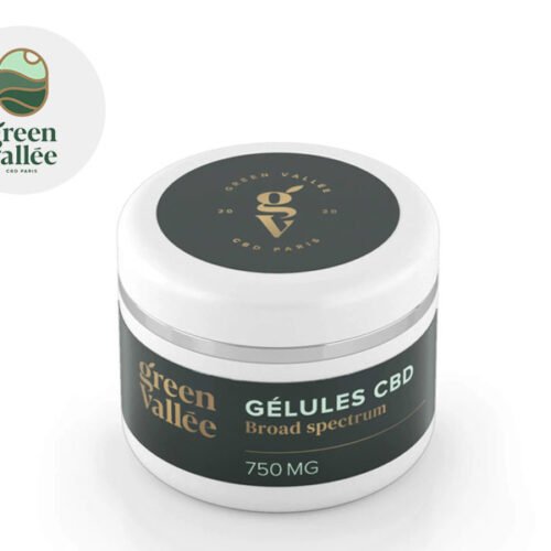 Gélules CBD 750mg - Green Vallée