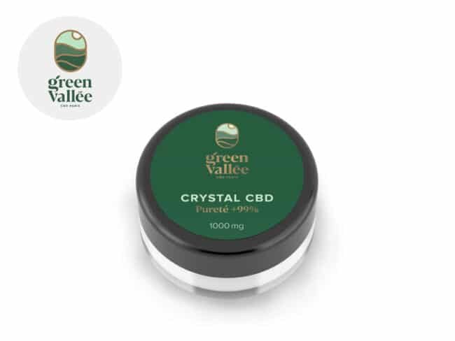 Cristaux CBD 99% - Green Vallée