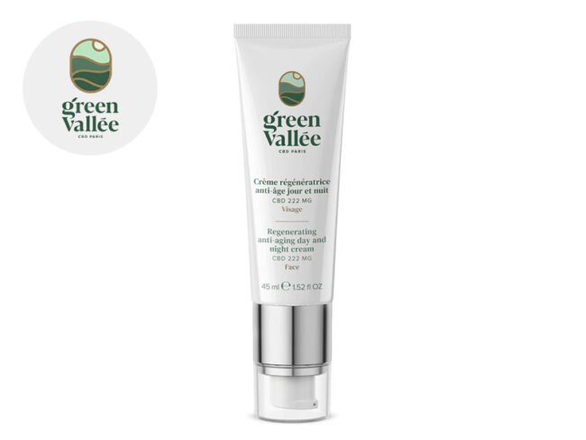 Crème CBD Anti-Age Green Vallée