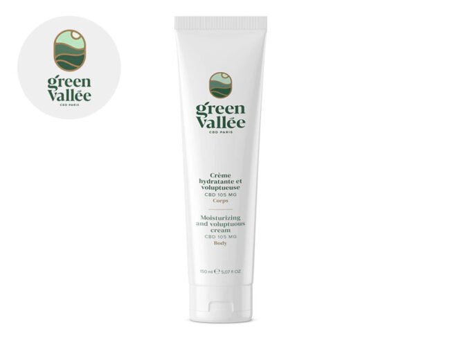 Crème CBD Hydratante Corps Green Vallée