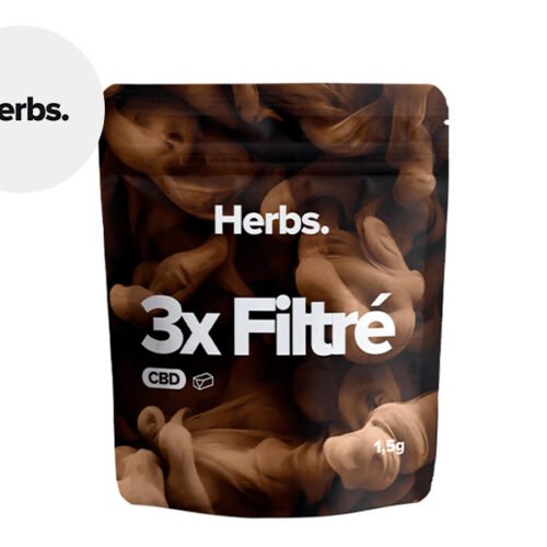 Filtré x3 Résine CBD 5% - Herbs