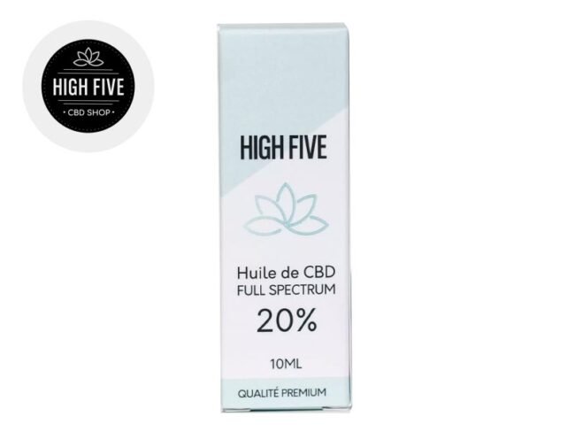 Huile CBD 20% Bio (10ml) - High Five