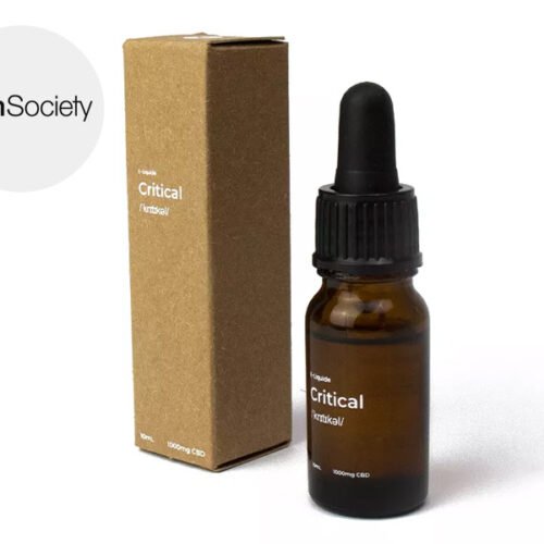 E liquide Critical CBD (100mg) - High Society