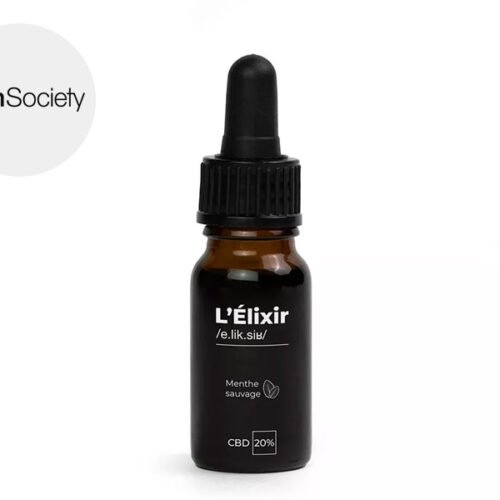 Huile CBD 20% Bio Menthe (10ml) - High Society
