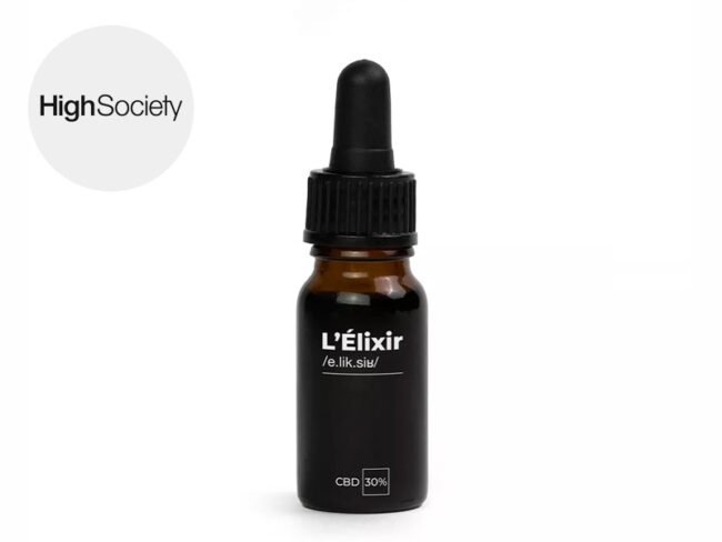 Huile CBD 30% Bio (10ml) - High Society