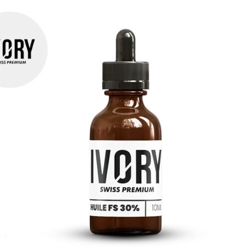 Huile CBD 30% Bio (10ml) - Ivory Swiss