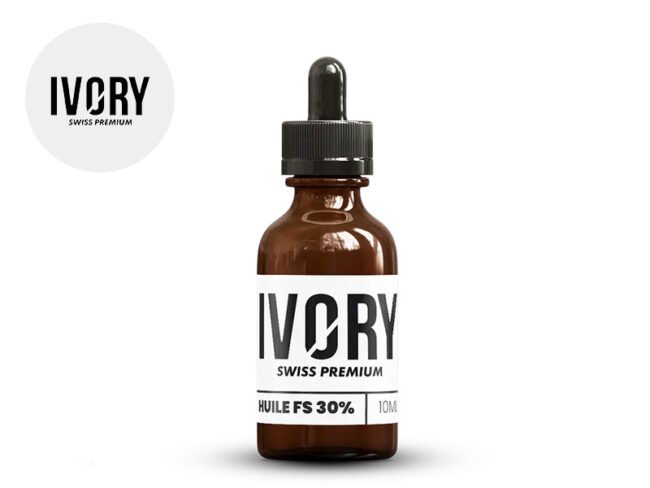 Huile CBD 30% Bio (10ml) - Ivory Swiss