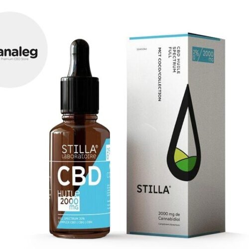 Huile CBD 20% Bio Coco (10ml) - Stilla