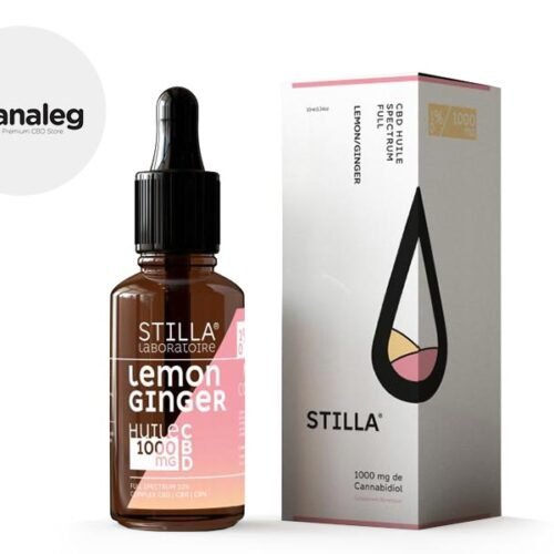 Huile CBD 10% Bio Citron Gingembre (10ml) - Stilla
