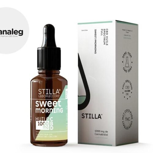 Huile CBD 10% Bio Vanille Poire (10ml) - Stilla