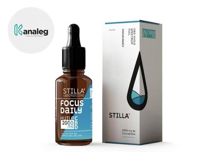 Huile CBD 20% Bio Romarin Cacao (10ml) - Stilla