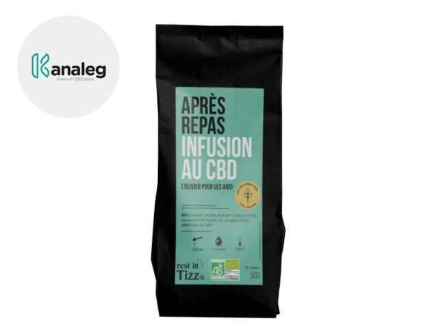 Infusion CBD Tisane bio Après Repas - Tizz