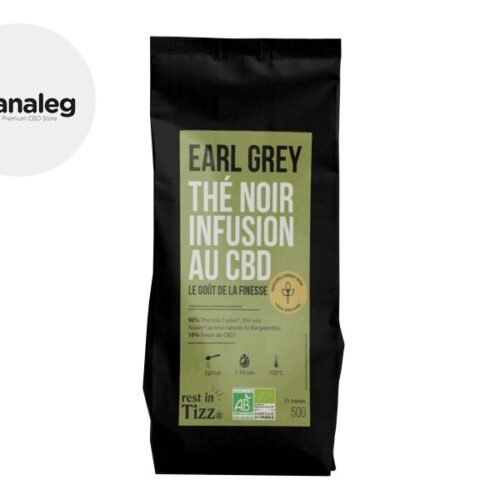 Infusion CBD Thé bio Earl Grey - Tizz